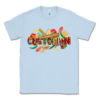 Dusty Blue cinco de mayo custodian Classic Tee - CowGirlArtShop