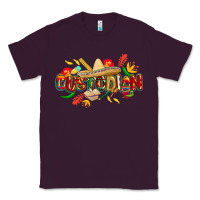 Plum cinco de mayo custodian Classic Tee - CowGirlArtShop