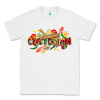 White cinco de mayo custodian Classic Tee - CowGirlArtShop