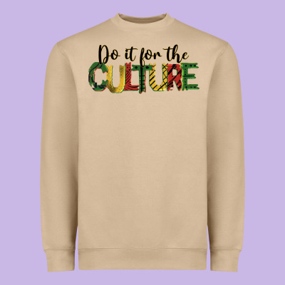 Do It For The Culture Juneteenth Heavyweight Sweatshirt Designed By Barkaloodesign