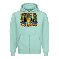 Seafoam the best memories are made around the campfire camping Zipper Hoodie - BarkalooDesign