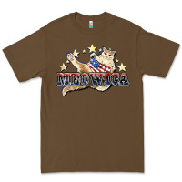 Cacao Meowica cat 4th of july Premium Tee - HowdyJamesFarm