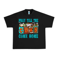 Black pray till the cows come home olivia Urban Heavy Tee - OliviaCreatesArt