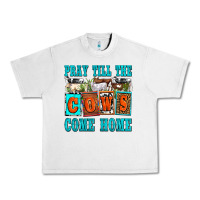 Pray Till The Cows Come Home Olivia Urban Heavy Tee | Teevron