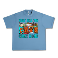 Pebble Blue pray till the cows come home olivia Urban Heavy Tee - OliviaCreatesArt