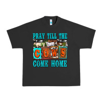 Pigment Black pray till the cows come home olivia Urban Heavy Tee - OliviaCreatesArt