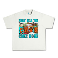 Pistachio pray till the cows come home olivia Urban Heavy Tee - OliviaCreatesArt
