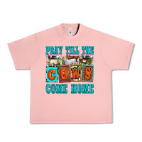 Salmon pray till the cows come home olivia Urban Heavy Tee - OliviaCreatesArt