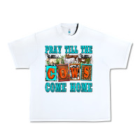 White pray till the cows come home olivia Urban Heavy Tee - OliviaCreatesArt