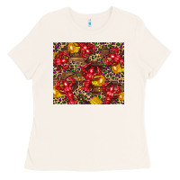 Bone mardi gras crawfish Ladies Tee - CowGirlArtShop