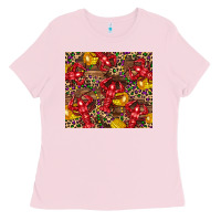 Bubblegum Pink mardi gras crawfish Ladies Tee - CowGirlArtShop