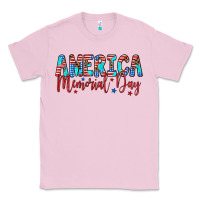 Bubblegum Pink america memorial day Classic Tee - Artiststas