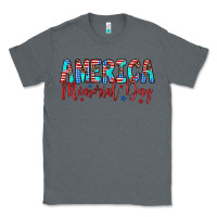 Charcoal Heather america memorial day Classic Tee - Artiststas
