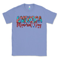 Colony Blue america memorial day Classic Tee - Artiststas