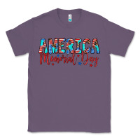 Lavender america memorial day Classic Tee - Artiststas