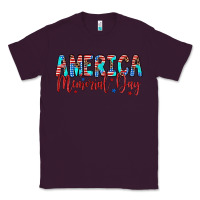 Plum america memorial day Classic Tee - Artiststas