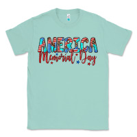 Seafoam america memorial day Classic Tee - Artiststas
