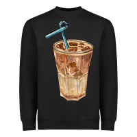 Black iced latte Heavyweight Sweatshirt - BarkalooDesign