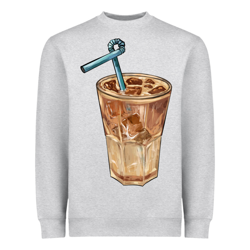 Iced Latte Heavyweight Sweatshirt by BarkalooDesign | Teevron