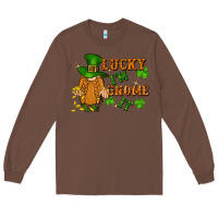 Chestnut lucky i'm gnome it St. Patricks Day Long Sleeve Tee - FaDigitalArtStudio