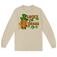 Mushroom lucky i'm gnome it St. Patricks Day Long Sleeve Tee - FaDigitalArtStudio