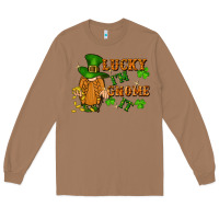 Toasted Coconut lucky i'm gnome it St. Patricks Day Long Sleeve Tee - FaDigitalArtStudio
