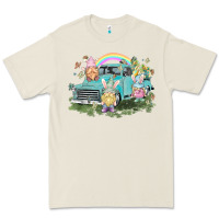 Bone Easter gnomies with truck Easter Day Premium Tee - HowdyJamesFarm