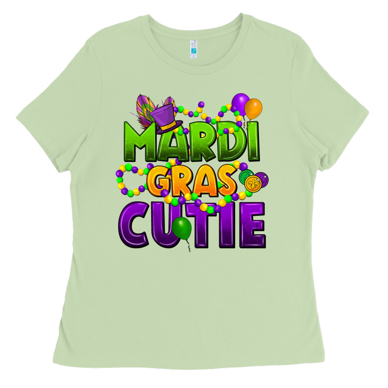 Mardi Gras Cutie Ladies Tee by CowGirlArtShop | Teevron