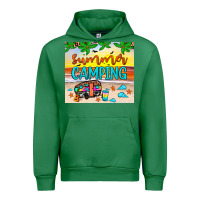 Emerald summer camping Urban Hoodie - JahusDesignShop