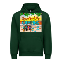 Foreset Green summer camping Urban Hoodie - JahusDesignShop