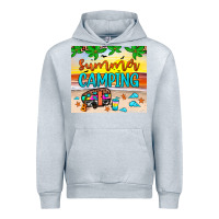 Heather Grey summer camping Urban Hoodie - JahusDesignShop