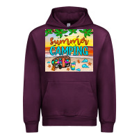 Mauve Wine summer camping Urban Hoodie - JahusDesignShop