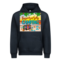 Navy summer camping Urban Hoodie - JahusDesignShop