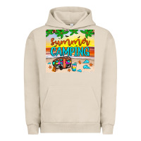 Pigment French Oak summer camping Urban Hoodie - JahusDesignShop
