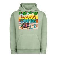 Pigment Oil Green summer camping Urban Hoodie - JahusDesignShop