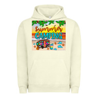 Pigment Pistachio summer camping Urban Hoodie - JahusDesignShop