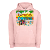 Pigment Salmon summer camping Urban Hoodie - JahusDesignShop