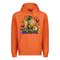 Carrot spooky horse Premium Hoodie - CowhideDigitalArt