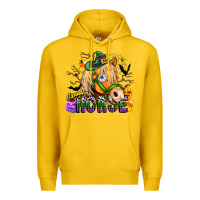 Lemon spooky horse Premium Hoodie - CowhideDigitalArt