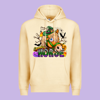 Spooky Horse Premium Hoodie Designed By Cowhidedigitalart