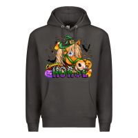 Smoke spooky horse Premium Hoodie - CowhideDigitalArt