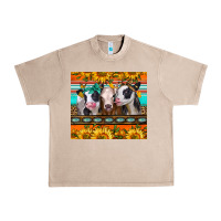 French Oak heifers and sunflowers Urban Heavy Tee - Jasminsmagicworld