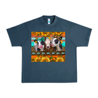 Midnight Navy heifers and sunflowers Urban Heavy Tee - Jasminsmagicworld