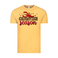 Vintage Mustard crawfish season Vintage Tee - OliviaCreatesArt