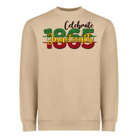 Mushroom celebrate juneteenth1865 Heavyweight Sweatshirt - BarkalooDesign