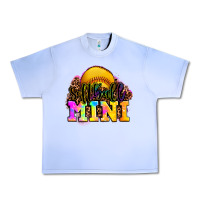 Grape Ice softball mini Urban Heavy Tee - OliviaCreatesArt