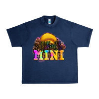 Navy softball mini Urban Heavy Tee - OliviaCreatesArt