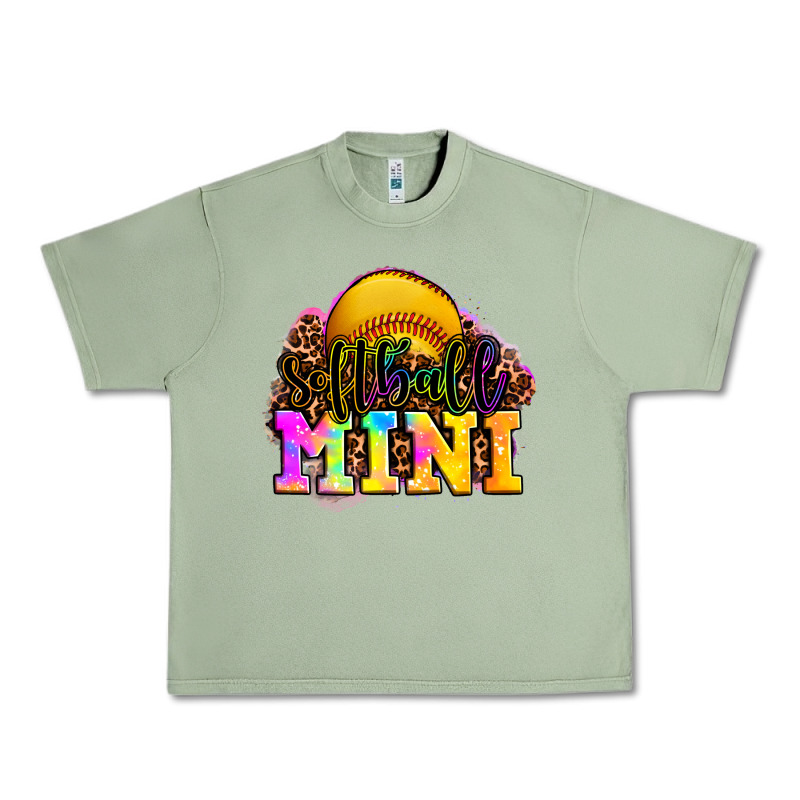 Softball Mini Urban Heavy Tee by OliviaCreatesArt | Teevron