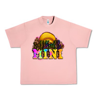Salmon softball mini Urban Heavy Tee - OliviaCreatesArt