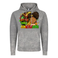 Cloud Rock Little miss Juneteenth Vintage Hoodie - FaDigitalArtStudio